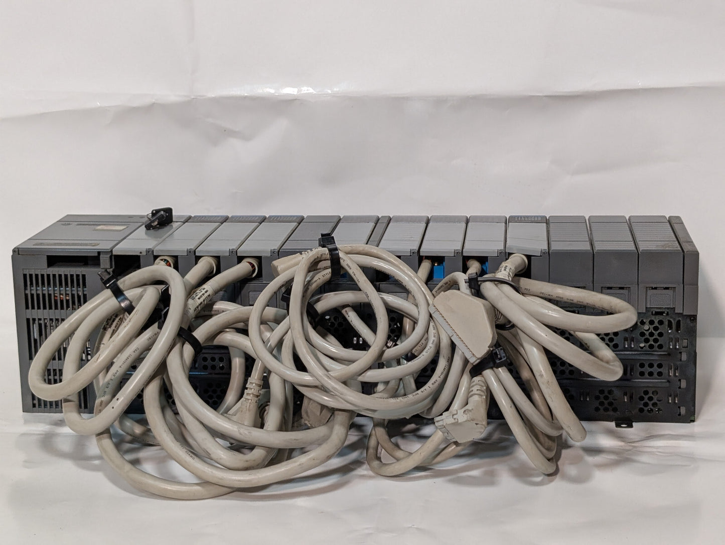 Allen Bradley 1746-A13 Chassis Rack, SLC500, 13-Slot; 1746-P2 SER C Power Supply