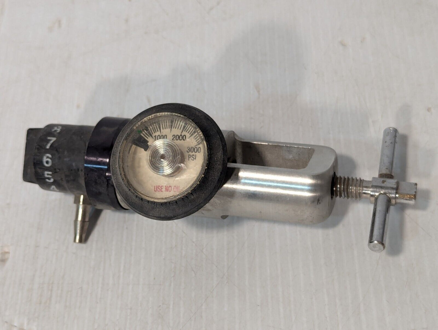 Unbranded Oxygen Regulator, 3000 PSI Max - Free Shipping