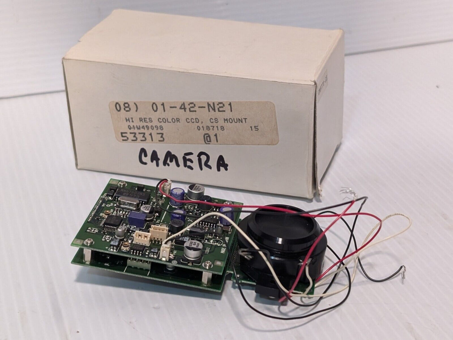 Unbranded 01-42-N21 01W49098 53313 Hi Res Color CCD, CS Mount - Free Shipping