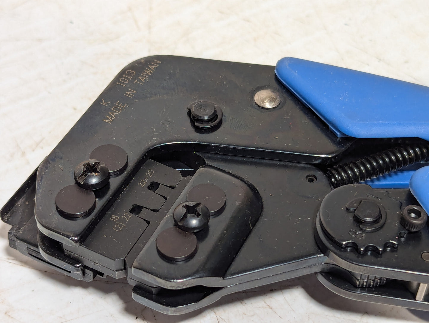 Tyco Electronics 90759-1 Pro Crimper Hand Tool, Die Assembly, Instruction Manual