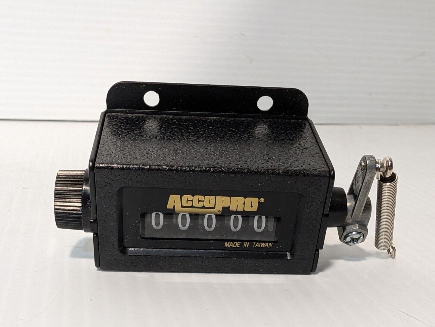 AccuPro 00208017 5 Digit Ratchet Counter w\ Reset Knob, Type 2000 -Free Shipping