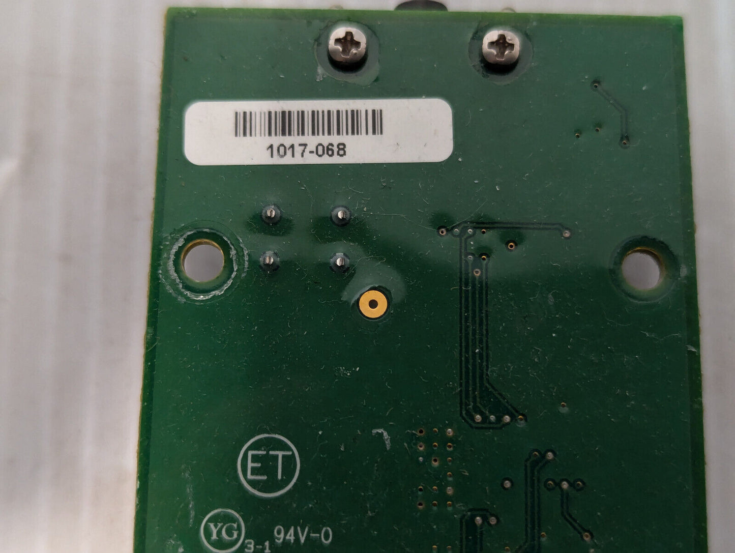 PCI73012 REV B Circuit Board with 1535 LCom Amp Connection 1017-068