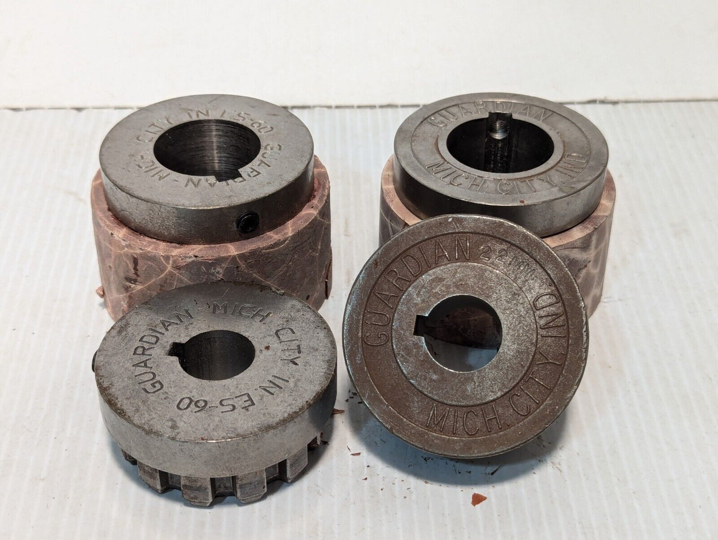 Lot of 4 Guardian Couplings, ES-60 and 22mm Included - Free Shipping
