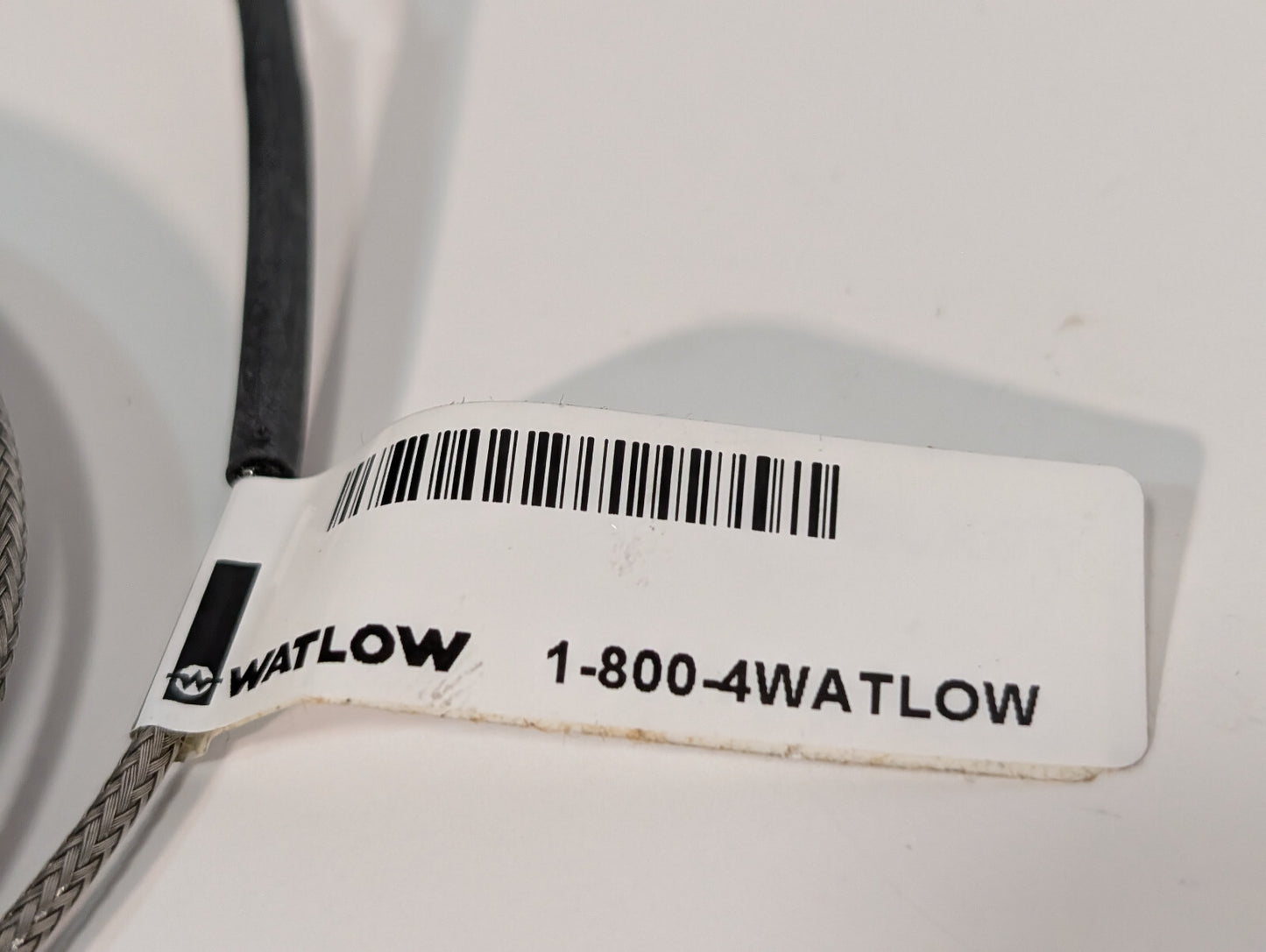 Watlow 70XJSUB130B Ring Terminal Tube Wire Thermocouple, Clamco 206-30, 3330-058