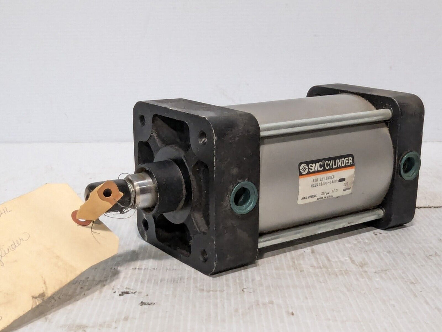 SMC NCDA1B400-0400-A54L Pneumatic Air Cylinder 250PSI Max - Free Shipping