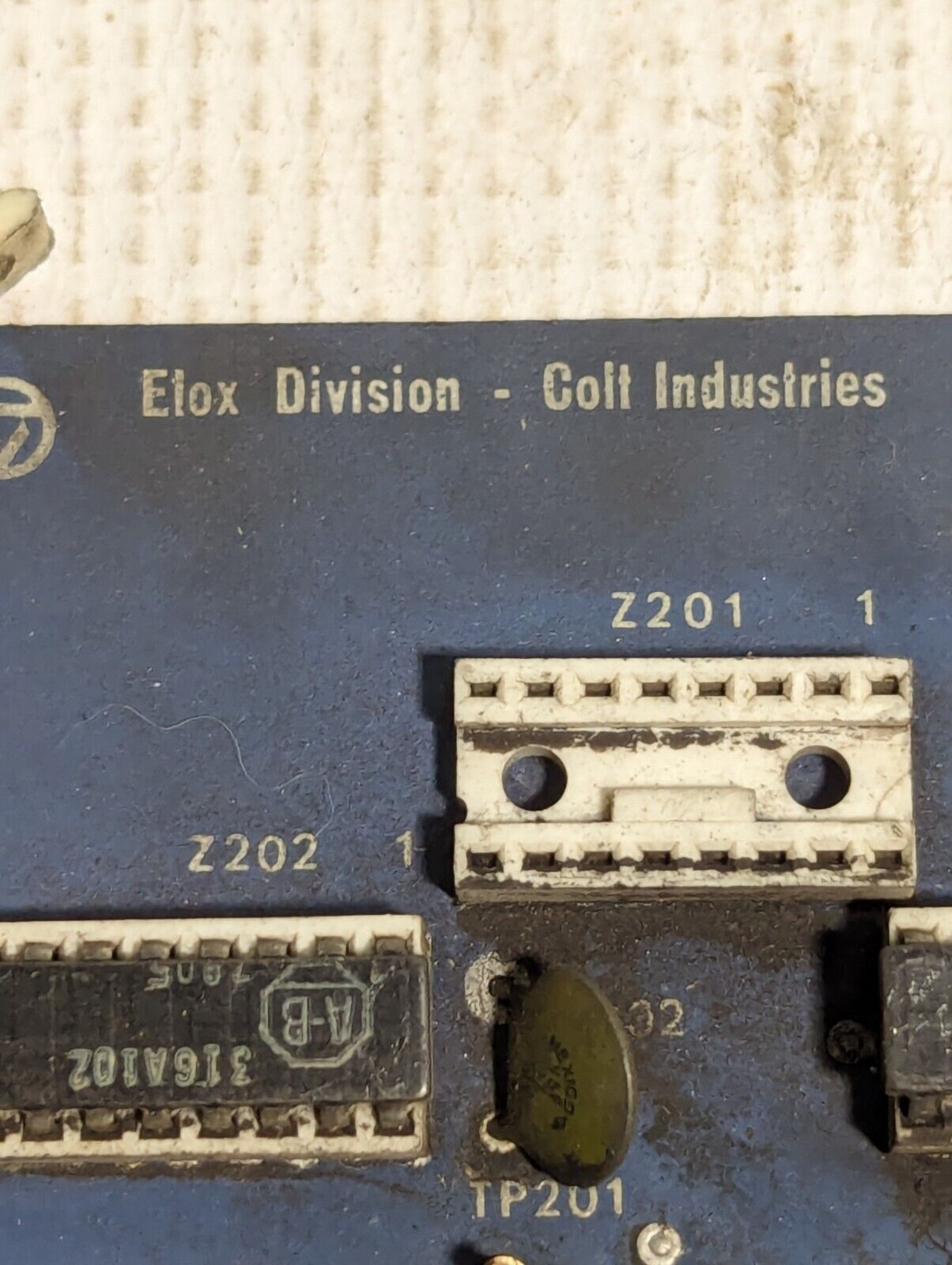 Elox 320013-2 Circuit Board (Colt Industries) Cutoff And Drive - Free Shipping