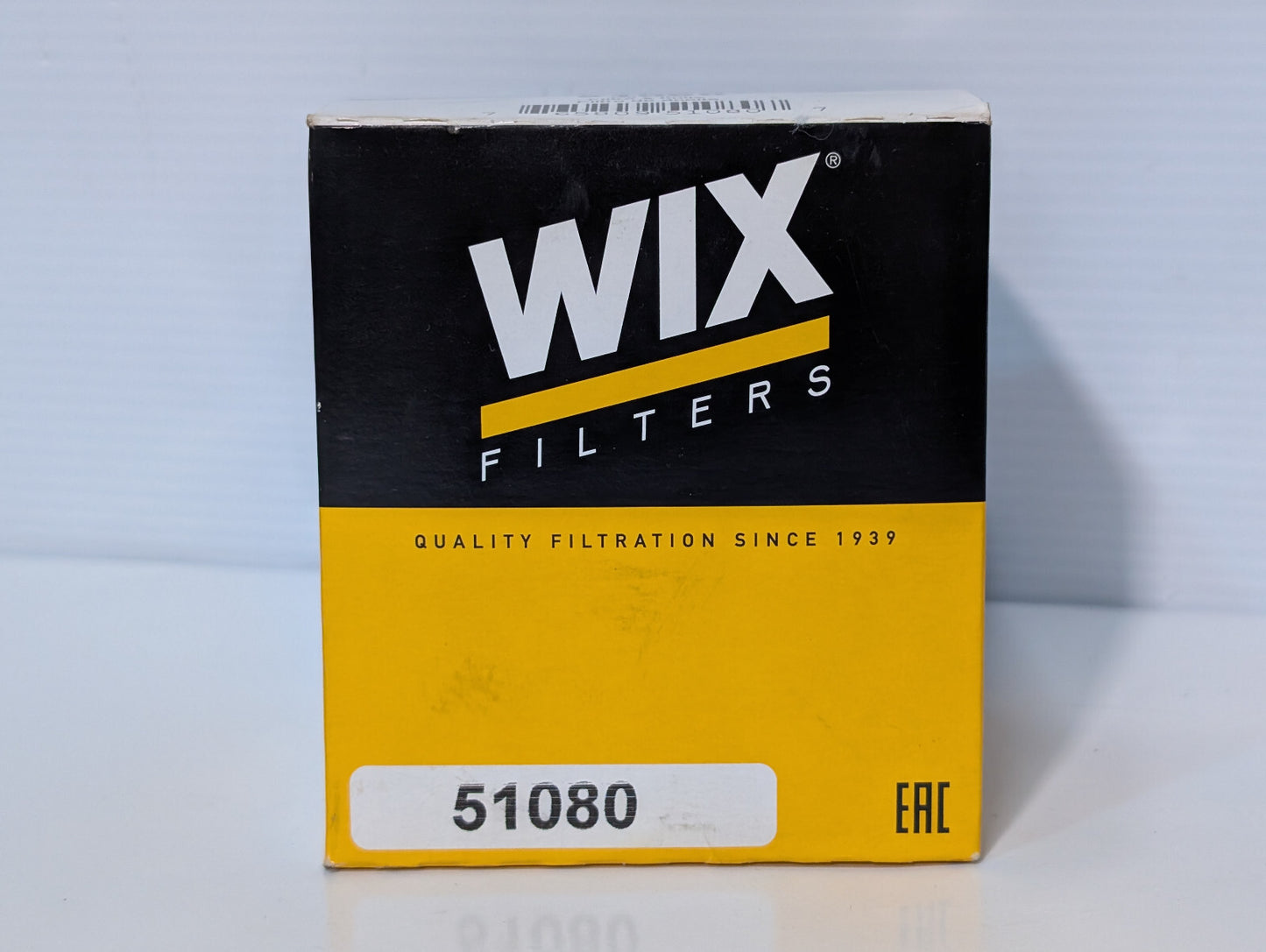Wix Filters 51080 Engine Oil Filter, New Old Stock in Box, UPC 765809510807