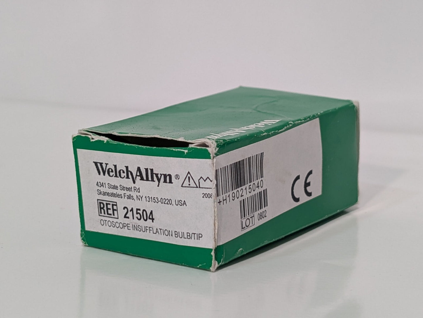 Welch Allyn 21504 Otoscope Insufflation Bulb with Tubing and Distal Tip Connect
