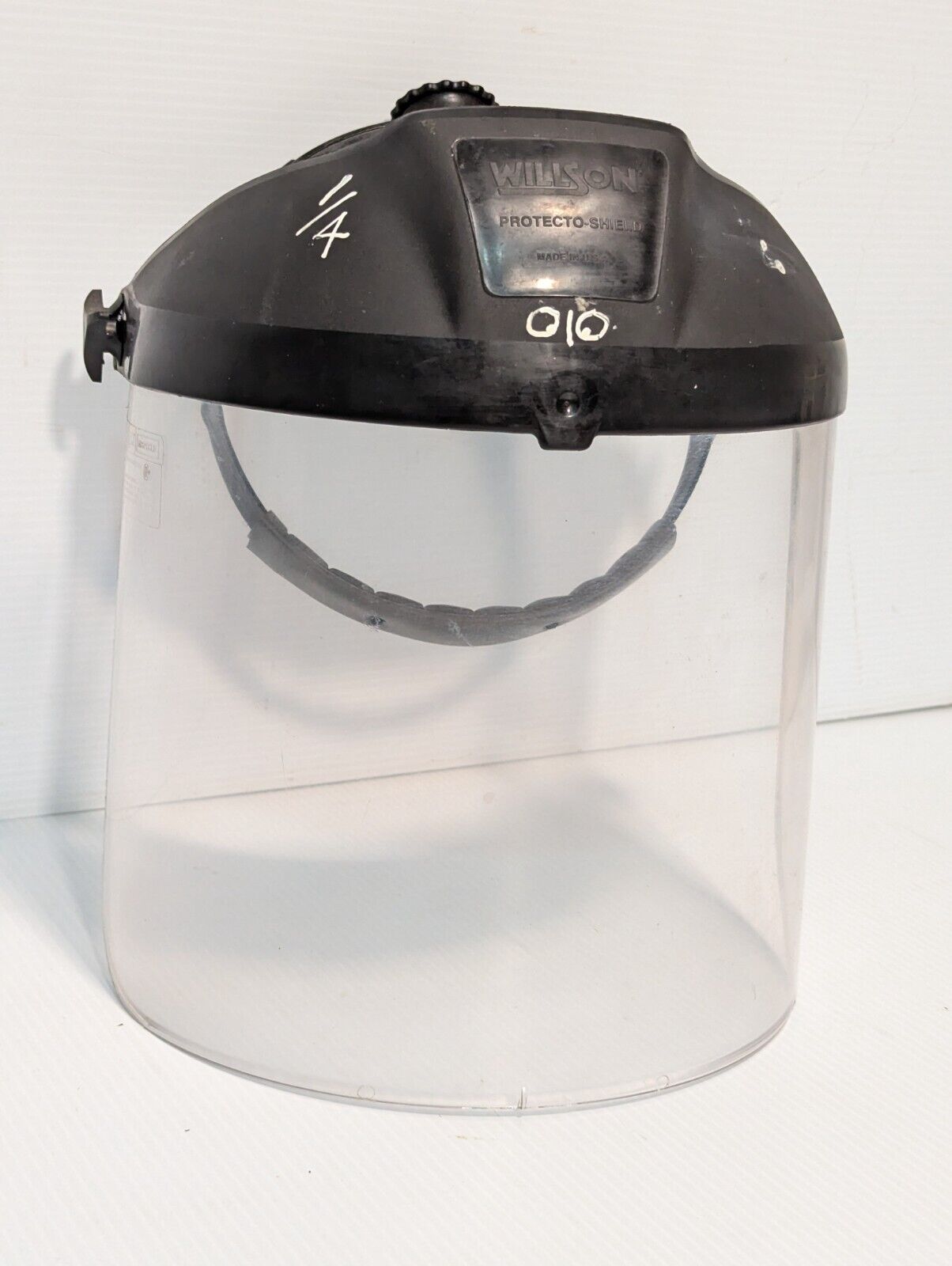 Vintage Willson Protecto-Shield Ratchet Face Shield w/Visor ANSI-Z87.1-Free Ship