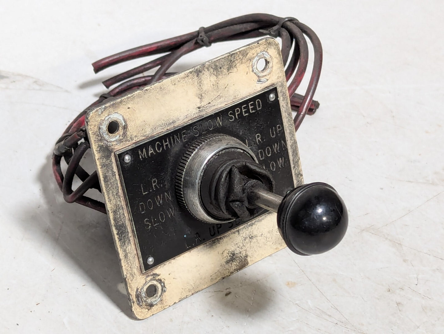 Vintage Machine Speed Switch Controller with Joystick