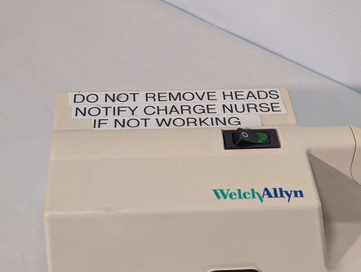 Welch Allyn 767 Series Transformer with otoscope cables cut as pictured