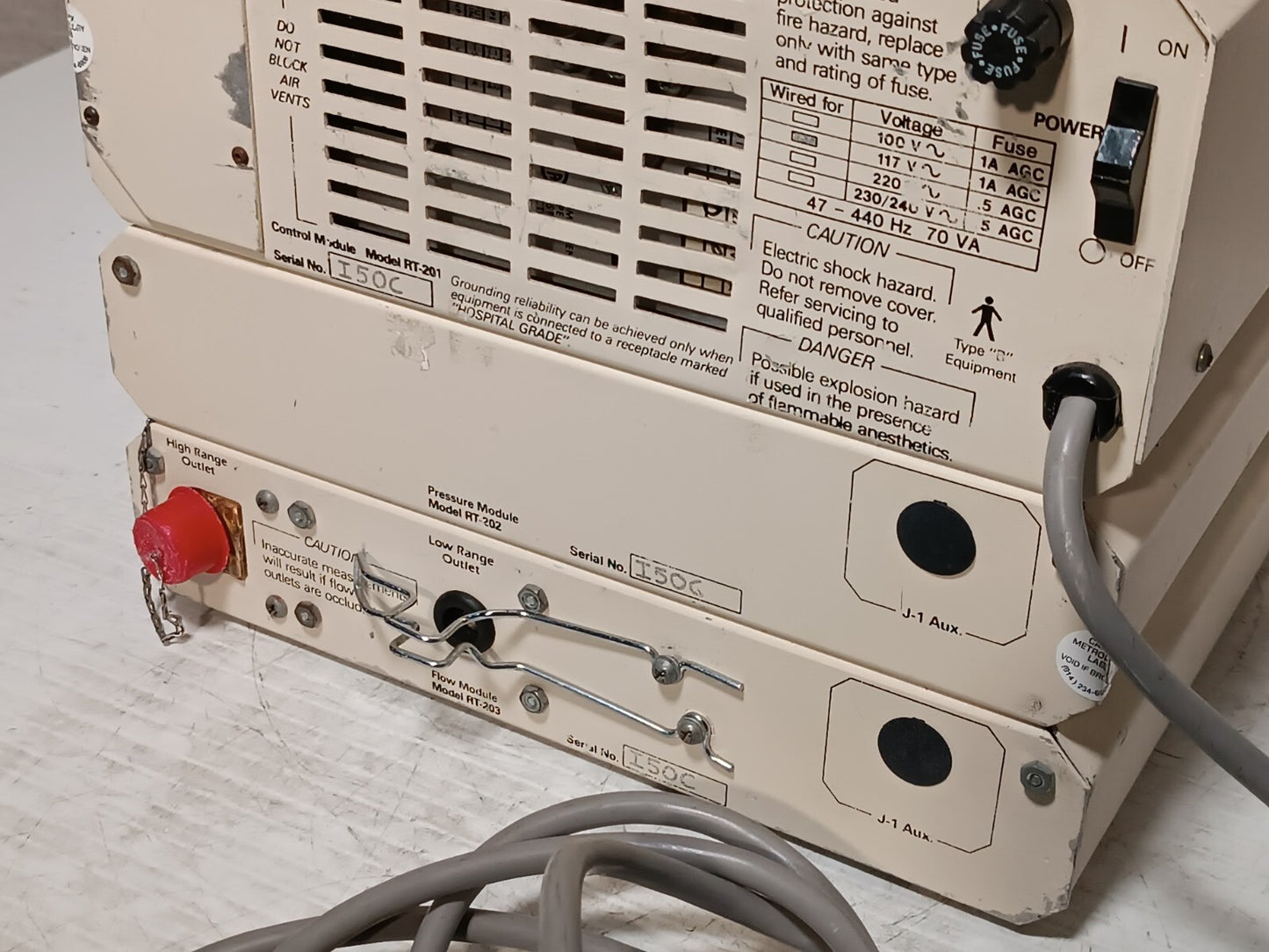 Timeter Instrument Corporation RT-200 Calibration Analyzer - Powers On