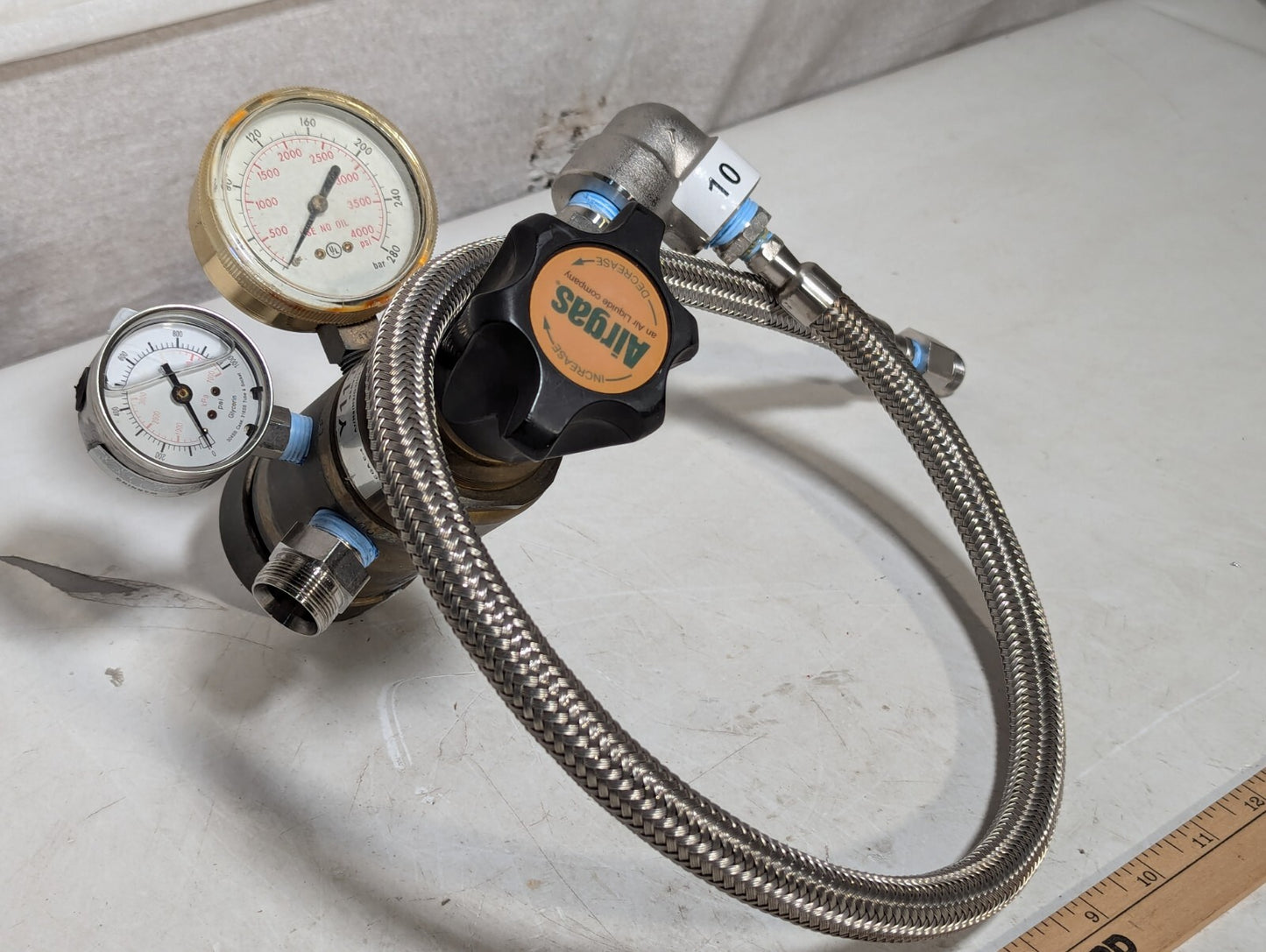 Air Gas Y11750500 Servo Dome Gas Regulator 500PSIG