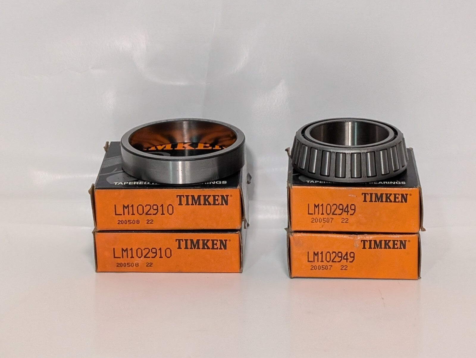 Timken LM102910/LM102949 Single Row Tapered Roller Bearing Set Cone and Cup