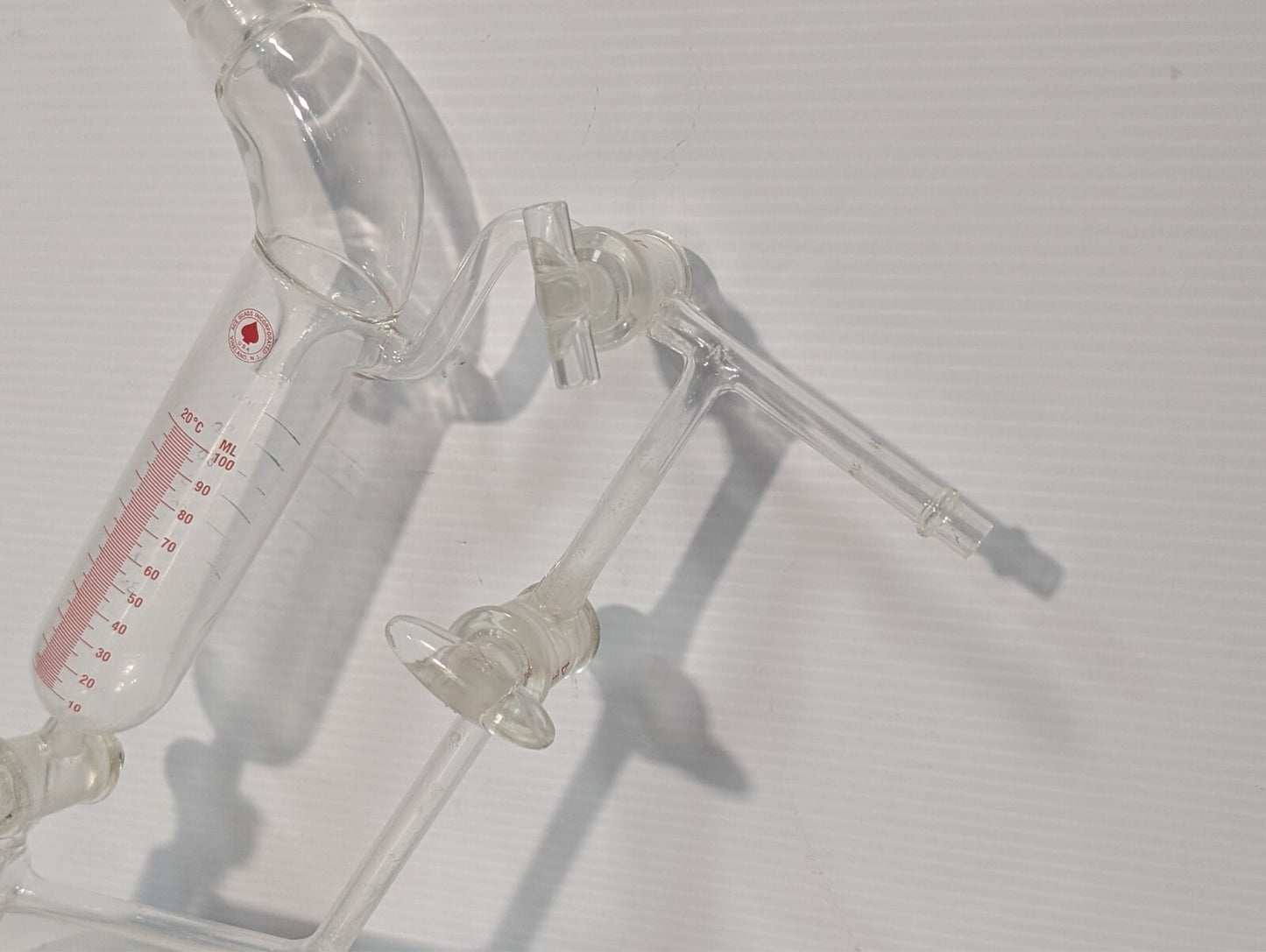 Ace Glass 100ml 20C Distilling Receiver Apparatus