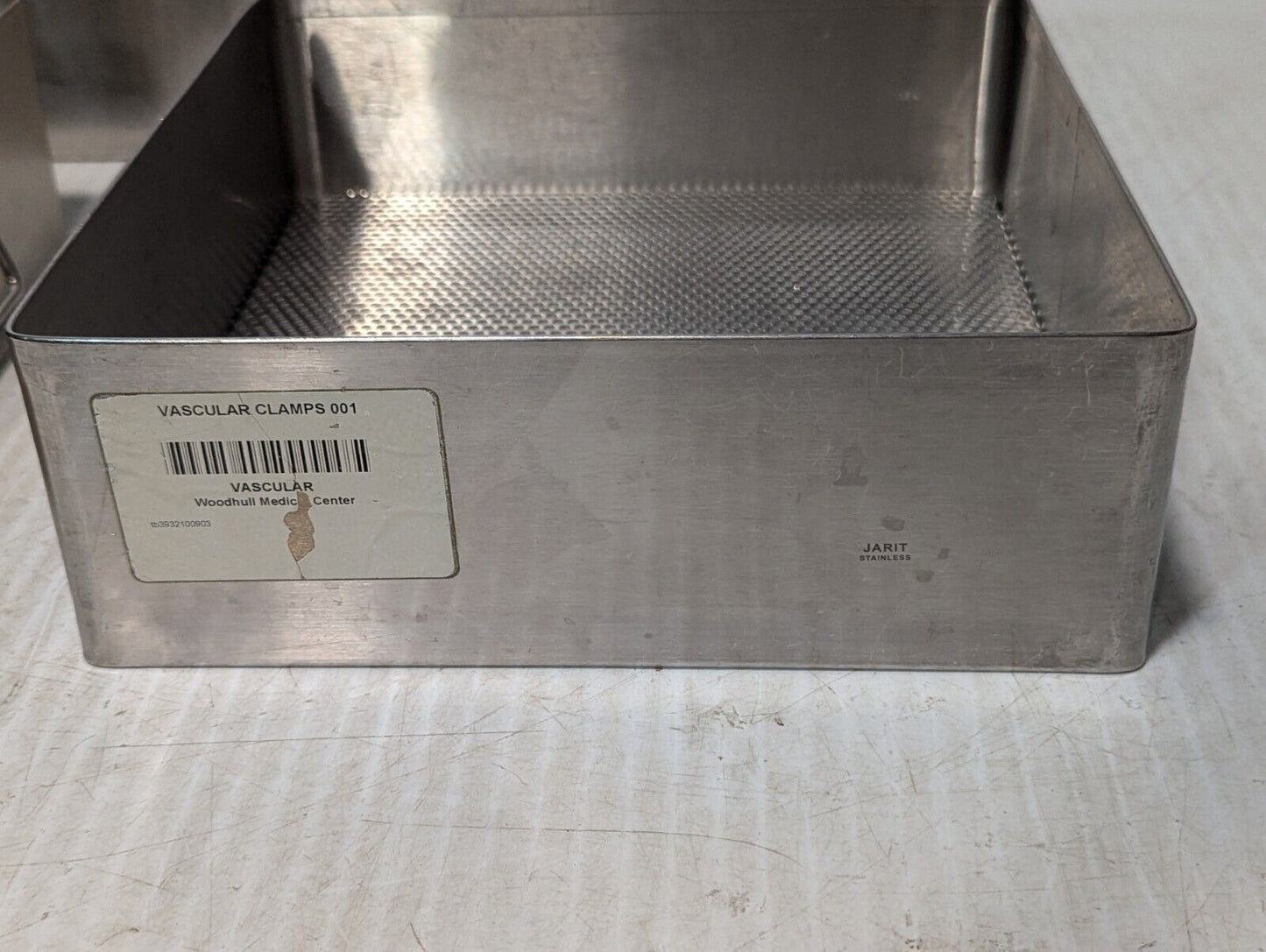 (3) Integra Jarit 117-Series Instrument Trays, 10.5"x3.5"x10/15/20" - Free Ship
