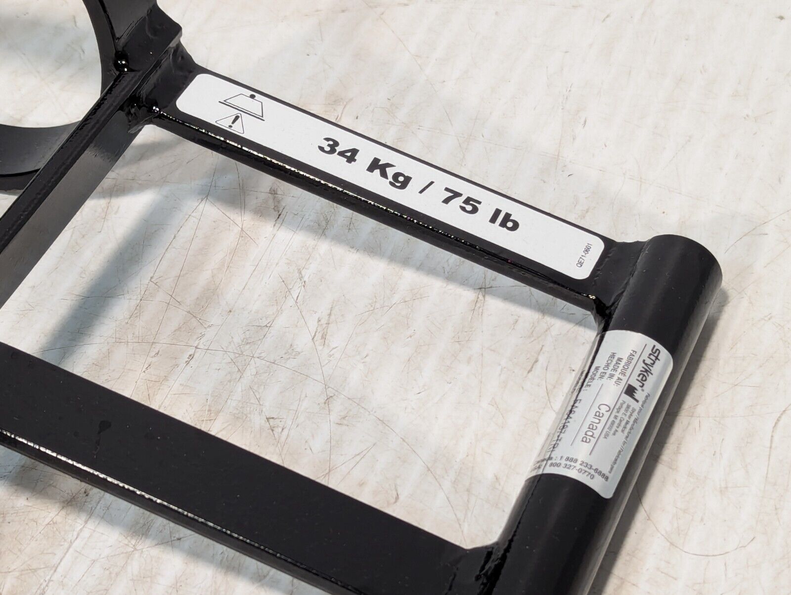 Stryker FA64187-TRI Oxygen Cylinder / Tank Holder Wheelchairs - Free Shipping