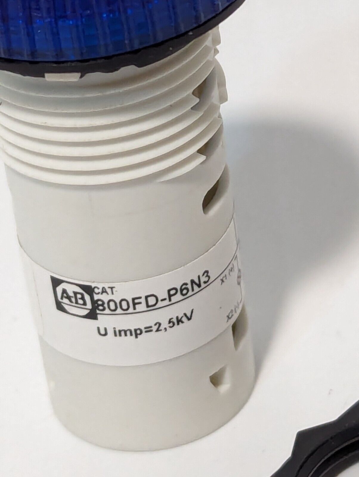 Allen Bradley 800FD-P6N3 Pilot Light Blue 24VDC - Free Shipping