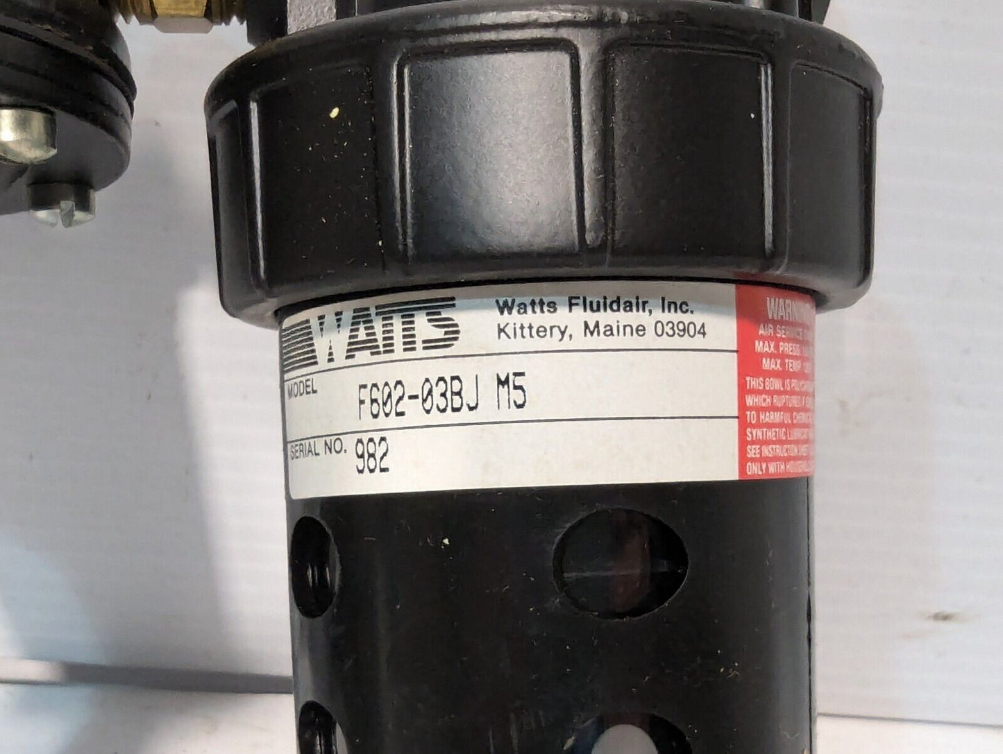 Watts L606-03B M10, R119-03C, F602-03BJ M5 - Free Shipping