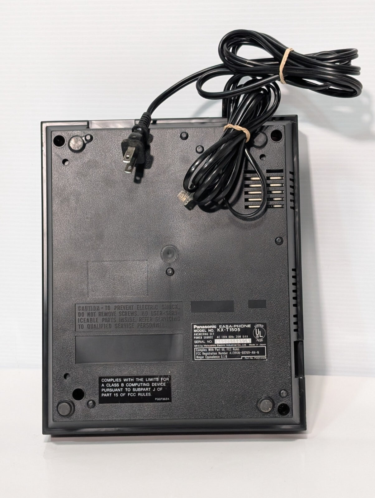 Vintage Panasonic KX-T1505 EASA-Phone Auto Telephone Answering System w\ KX-A51