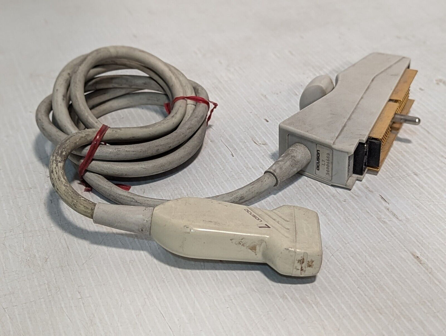 Acuson L7 Needle Guide Ultrasound Transducer Probe - Free Shipping