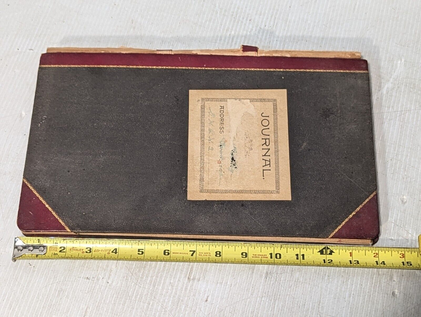 Vintage Journal full of poems cut from newspapers as pictured - Free Shipping
