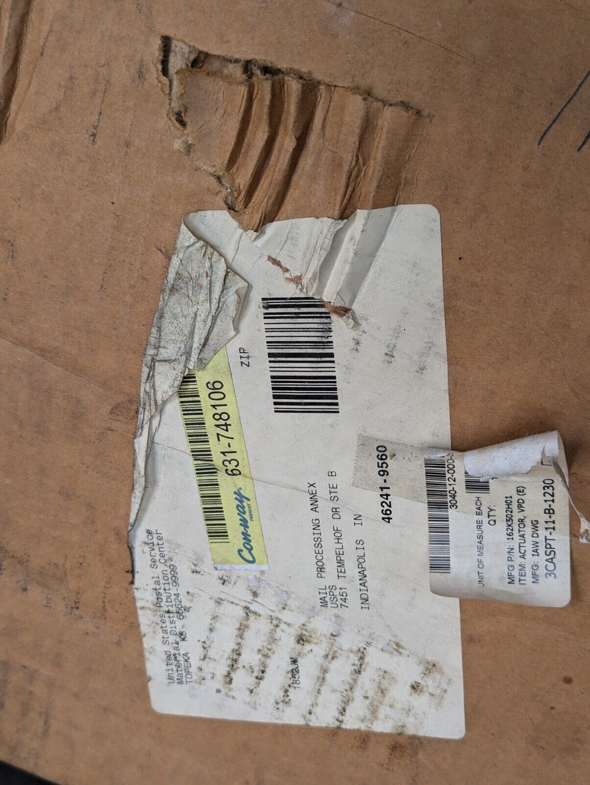 Macron 11237A01 Linear Rail Actuator 162K502H01 - Free Shipping+Returns