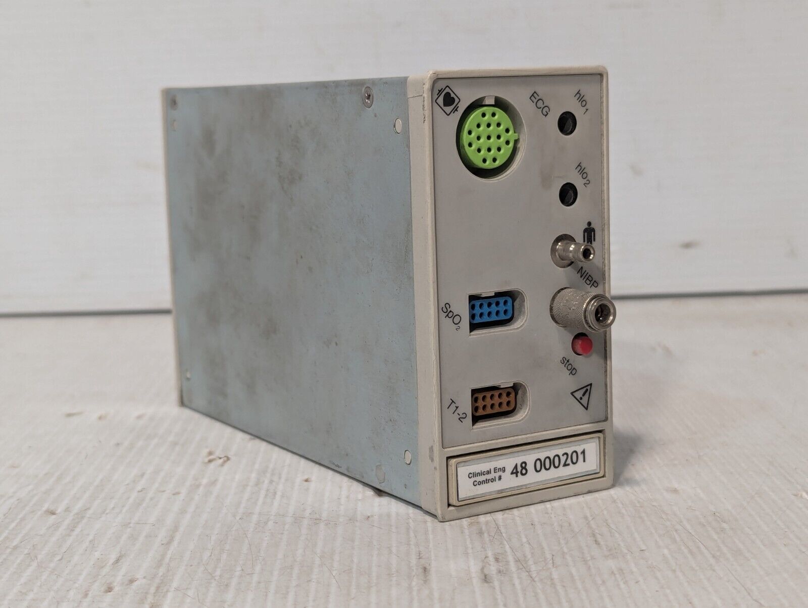 Spacelabs 90496 Multi Parameter Module ECG SpO2 T1-2 - Free Shipping