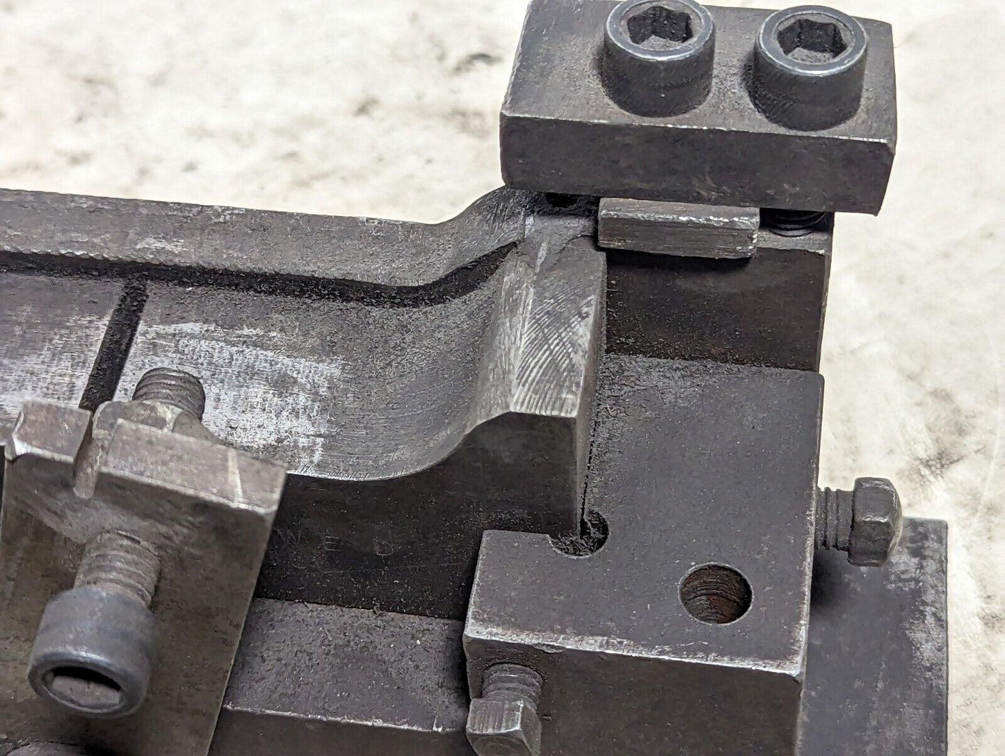 Custom work-holding device as pictured