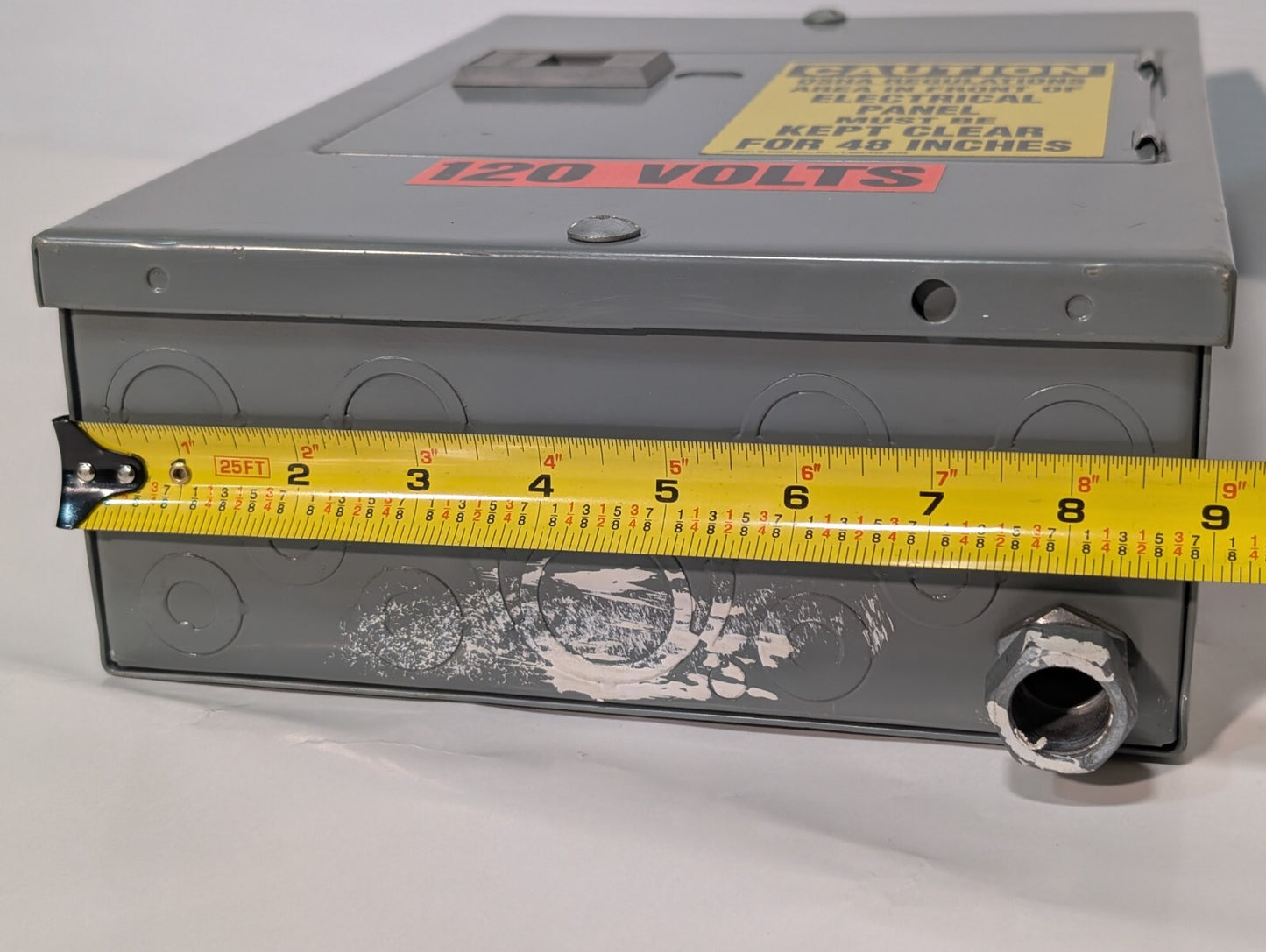 Square D QO6-12L100DS QO Load Center Breaker Box 100A 6 Slots/Circuits