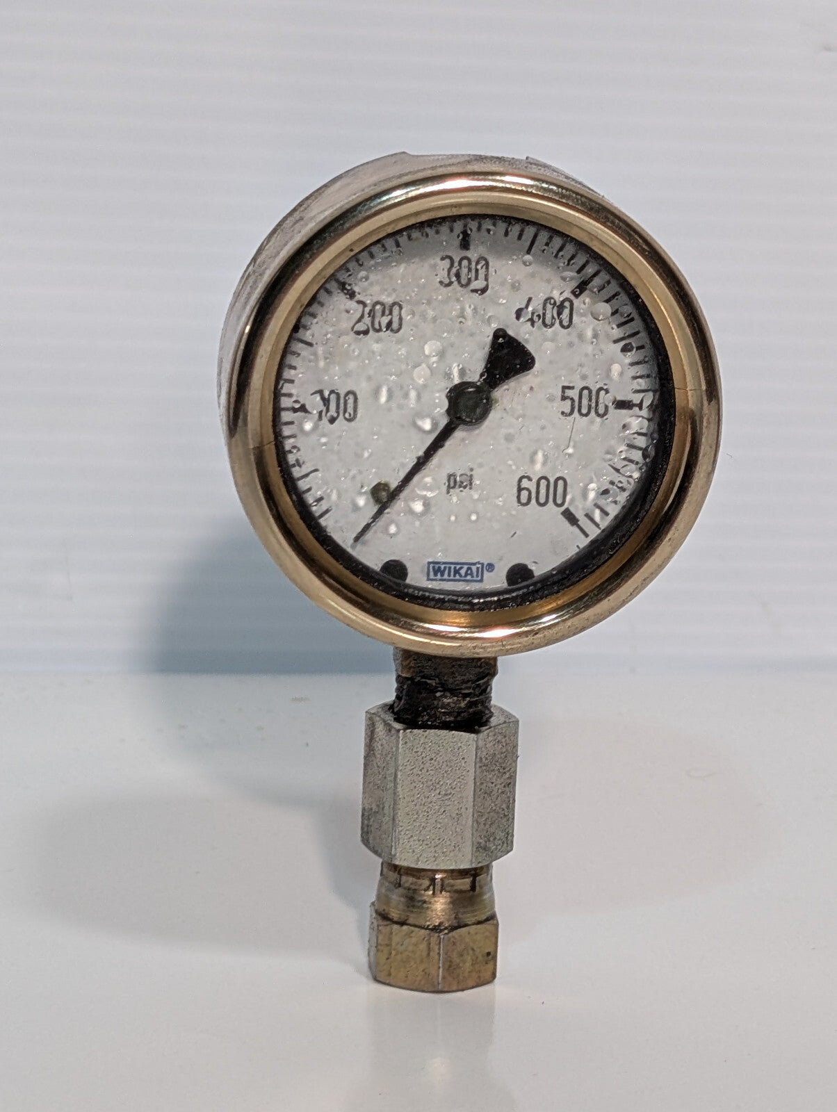 Wika Industrial Pressure Gauge, 600 Psi