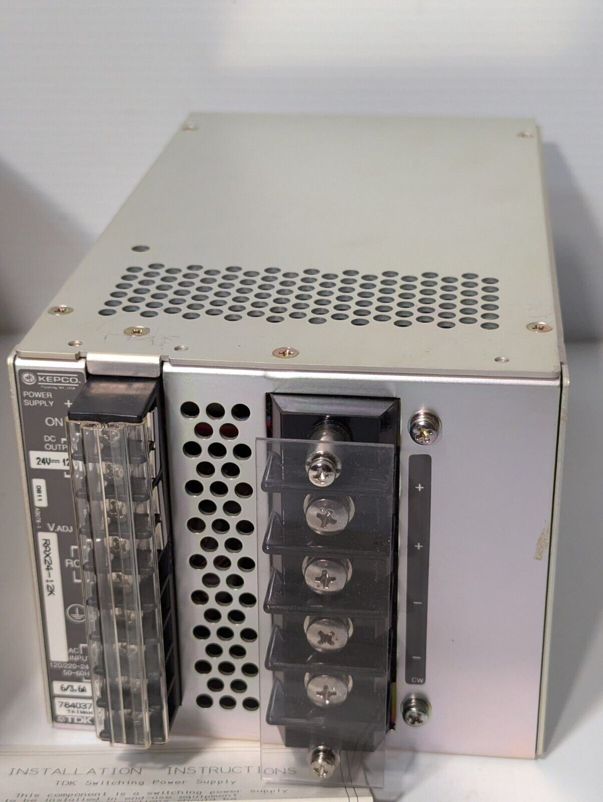 TDK RAX24-12k power supply, 12VDC@12A out, 120/220-240VAC in - Free Shipping