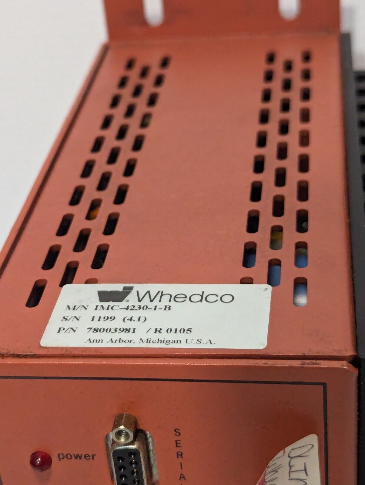 Whedco IMC-4230-1-B, 78003981/R0105 intelligent motor controller - Free Shipping