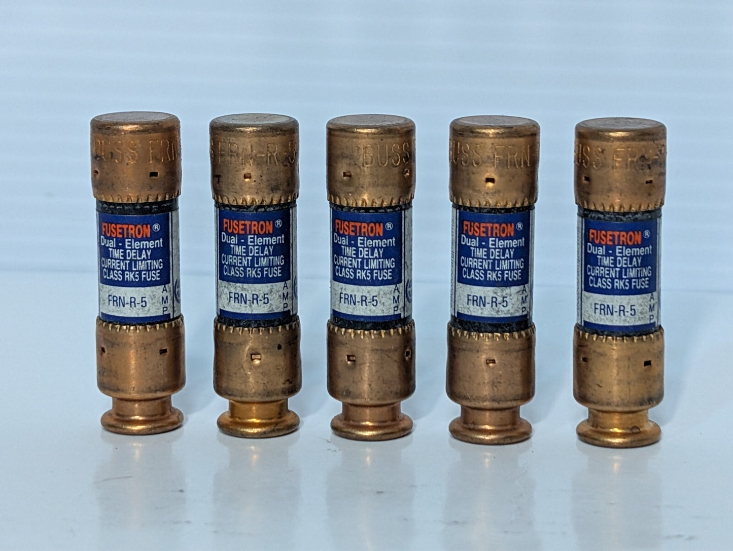 155 Assorted Fuses, Various Brands and Amps, Includes 5 FRN-R-5