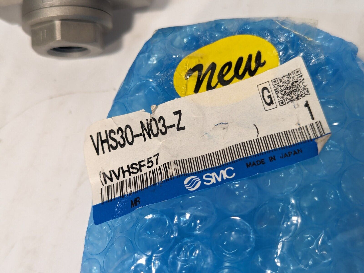 VHS30-N03-Z SMC Pressure Relief 3 Port Valve 3/8 NPT - Free Shipping