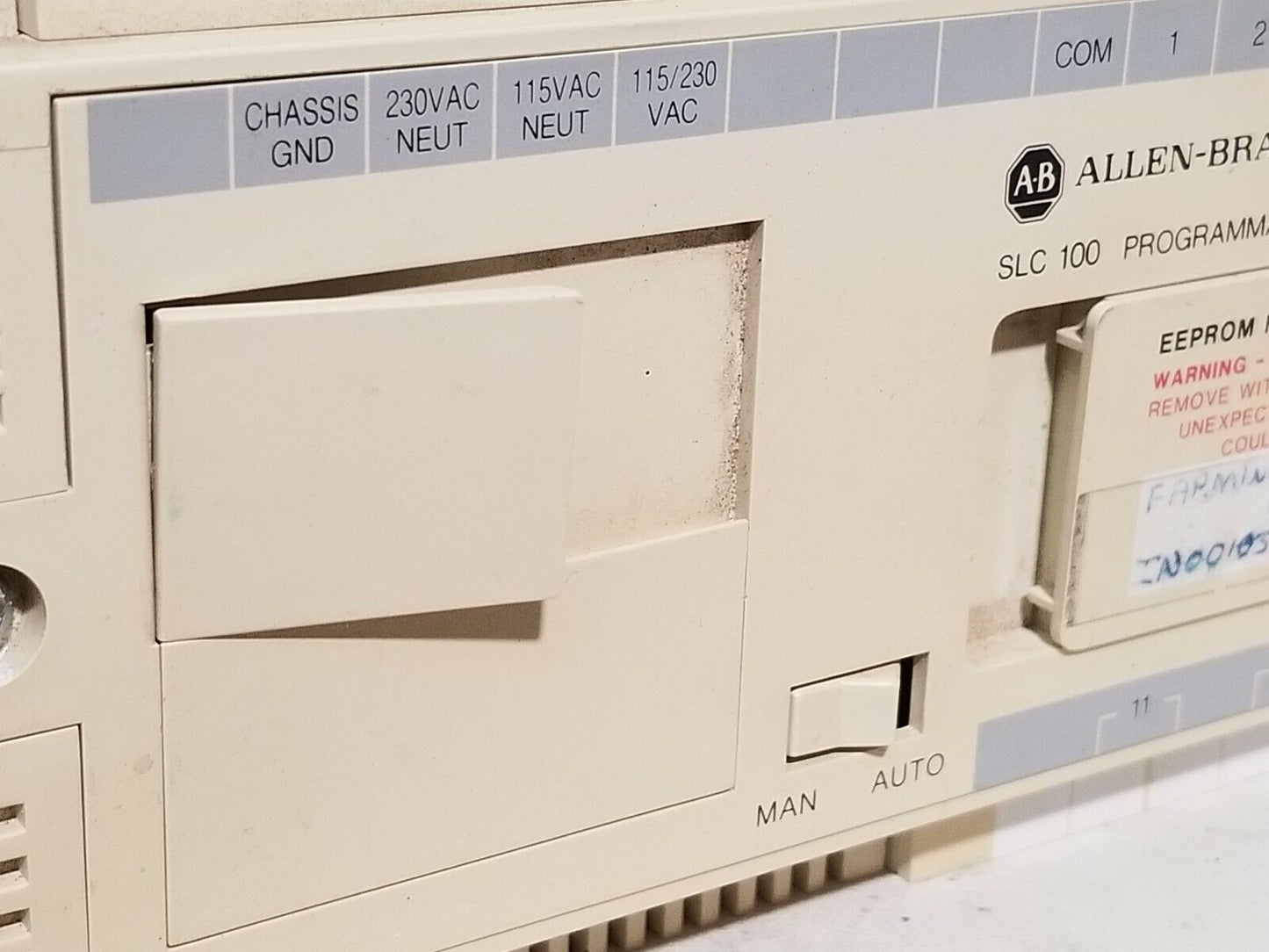 Allen-Bradley SLC 100 programmable controller, processor unit, cat. 1745-LP101