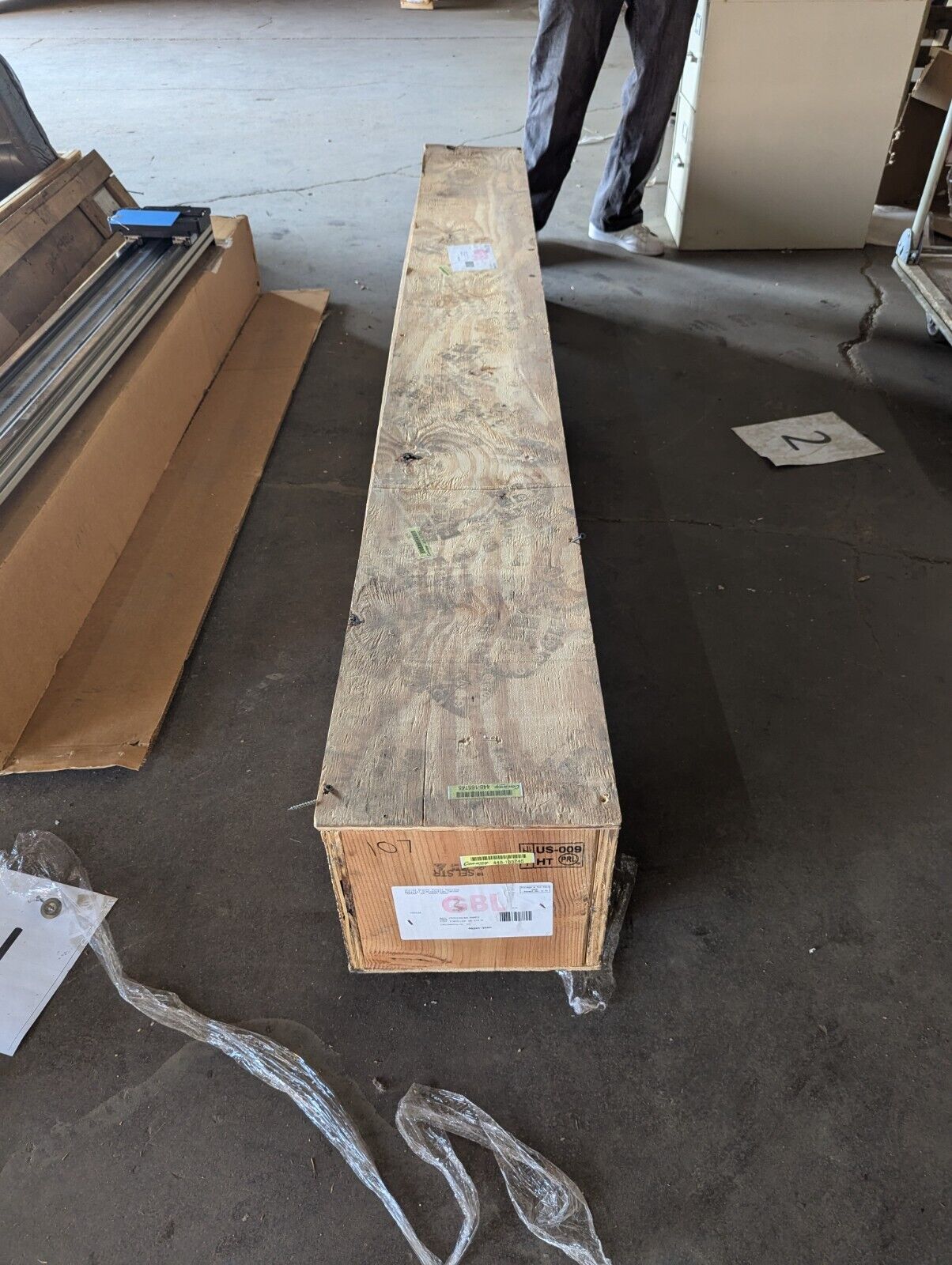 Macron 11237E01 Linear Rail Actuator / 3915-12-000-4790 Vertical Feeder Lift