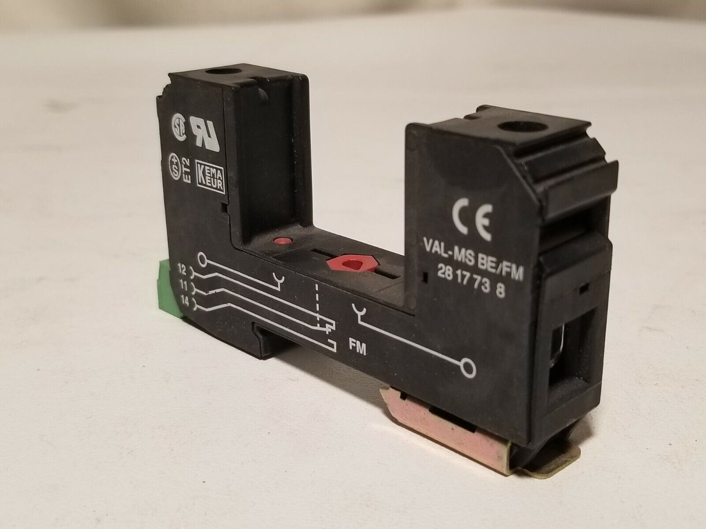 Phoenix Contact VAL-MS BE/FM 2817738 base type2 arresters DIN rail