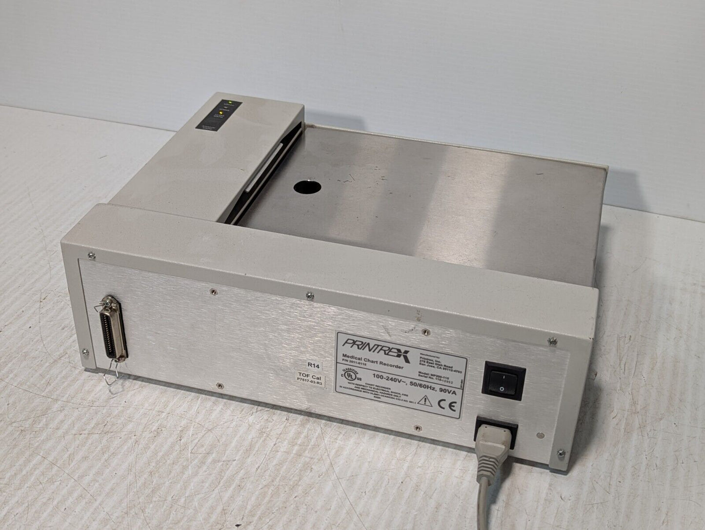 Printrex MP2011-0115 Quinton Thermal Chart Recorder, MP200-115 - Free Shipping