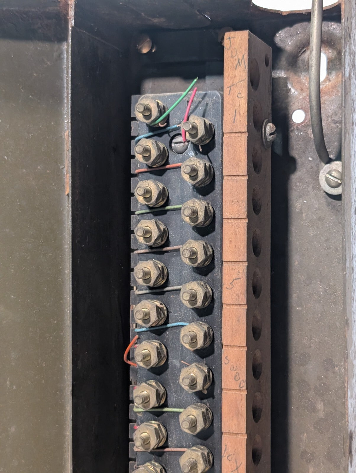Vintage Western Electric GA16 Terminal Connection Box, Illinois Bell Telephone