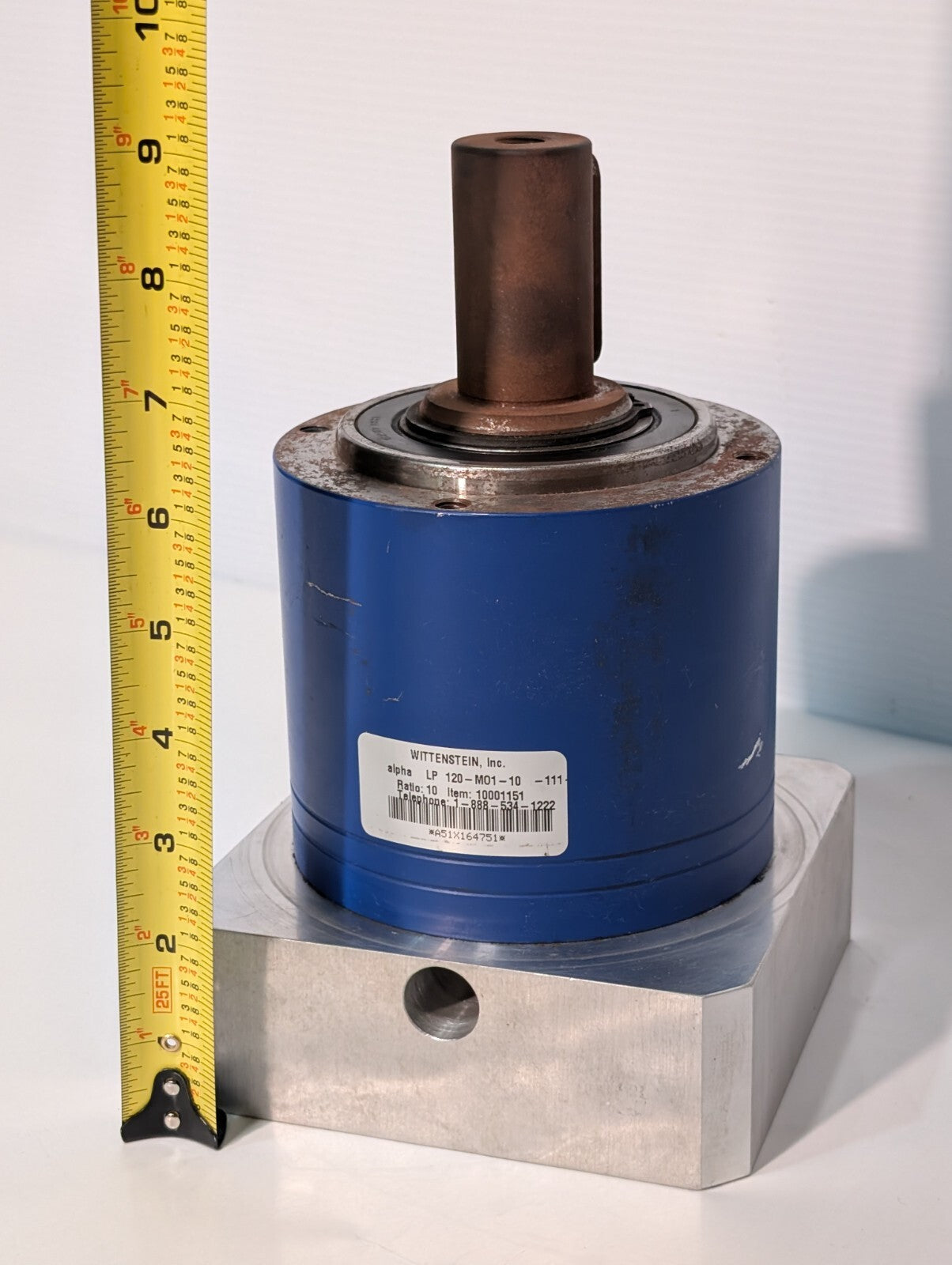 Wittenstein LP 120-MO1-10-111 Planetary Gearbox Speed Reducer 10:1 Ratio
