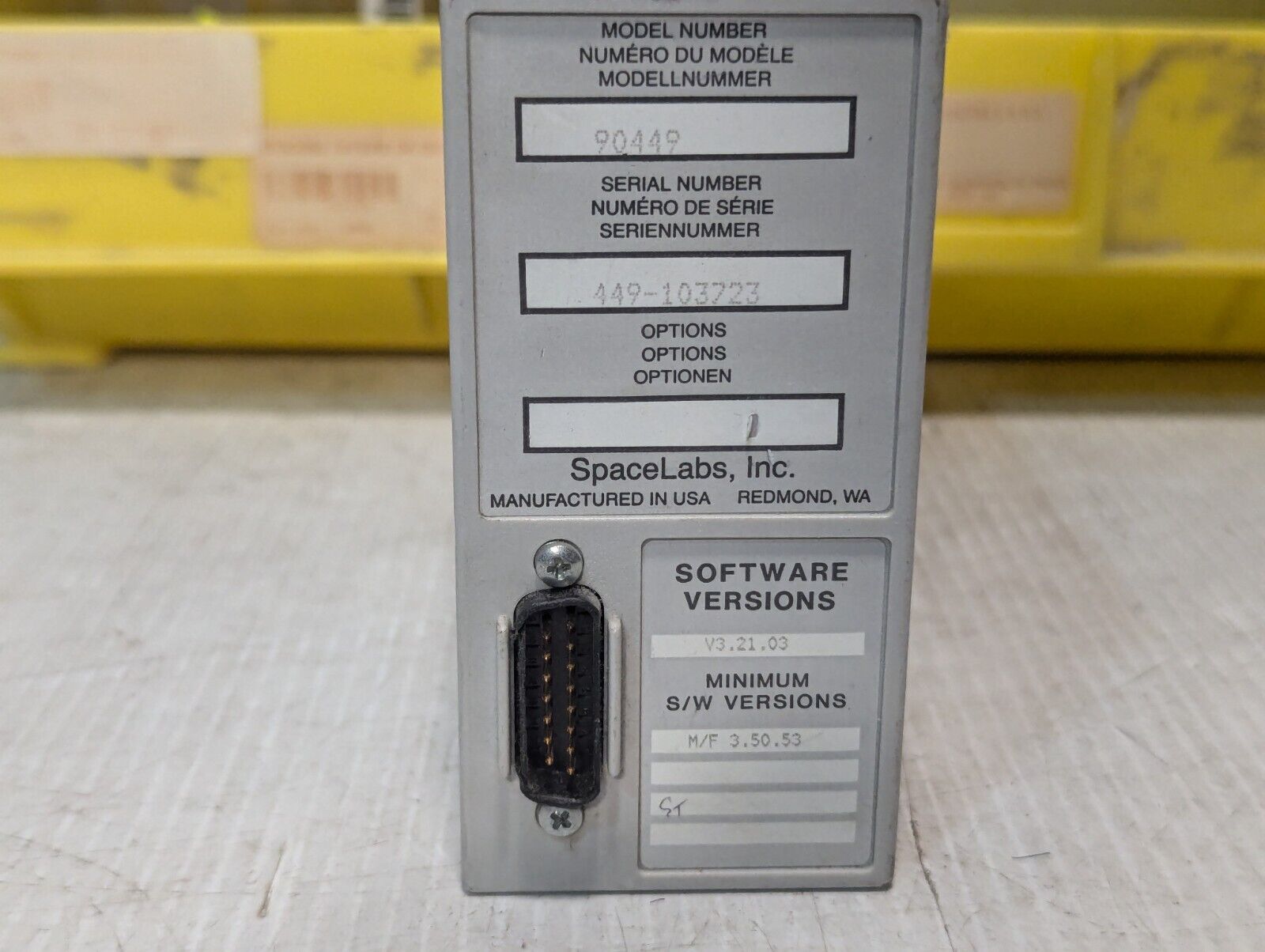 Spacelabs 90449 Thermal Printer module - Free Shipping and Free Returns