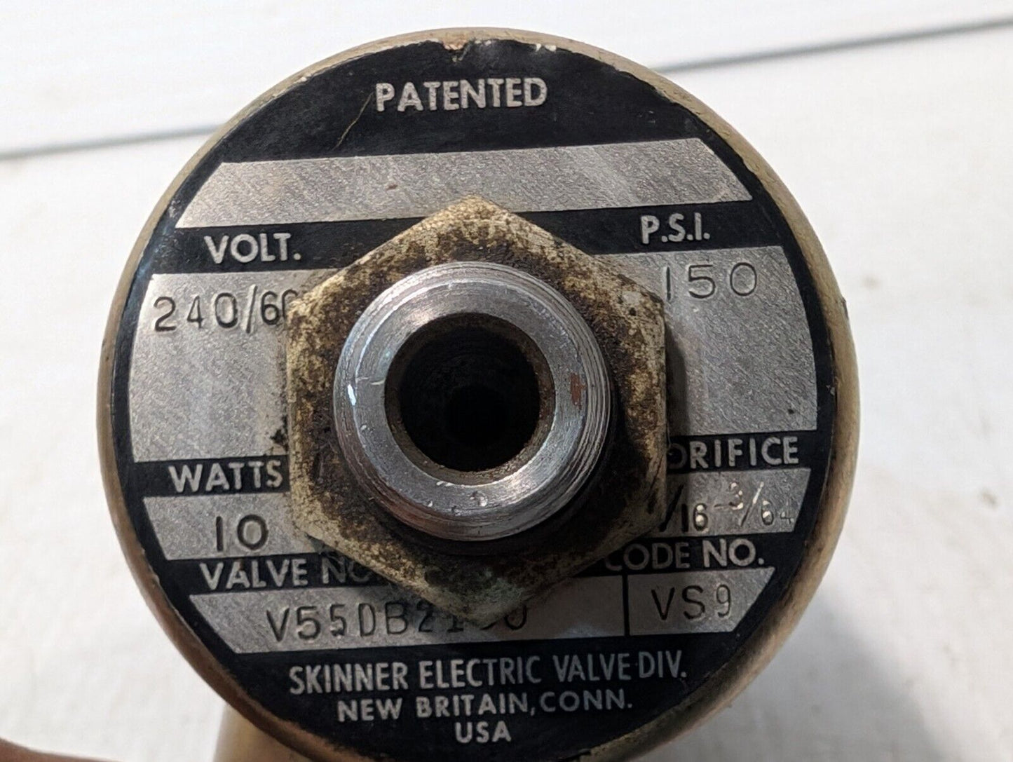 Skinner Electric V55DB2150 Solenoid Valve - Free Shipping+Returns