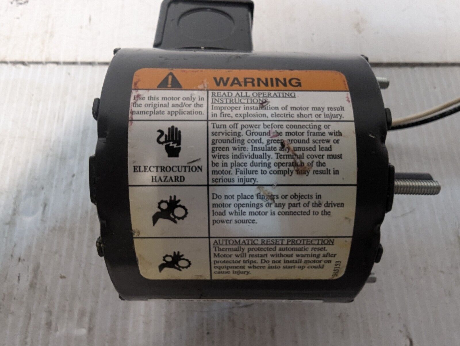 Dayton 8M209 Direct Drive Fan Motor - Free Shipping+Returns