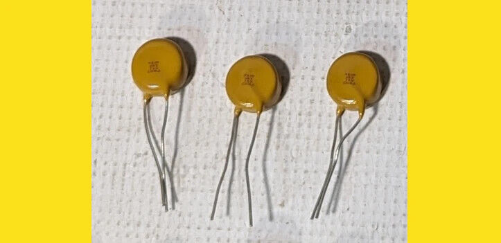 Lot of 100 DD60-751 Ceramic Disc Capacitor, 750pf, 6KV - Free Shipping