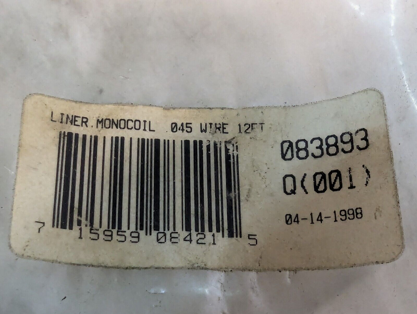 Miller 083893 Monocoil Liner .045 Wire 12FT - Free Shipping+Returns