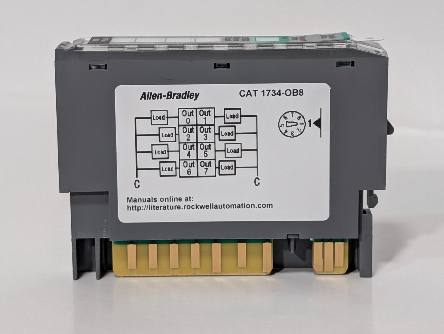 Allen Bradley 1734-OB8 Ser C Point I/O 8 Point Digital Output Module
