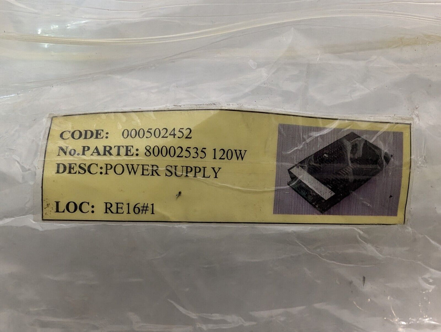 Unbranded 80002535 Power Supply in Enclosure, 120W - Free Shipping