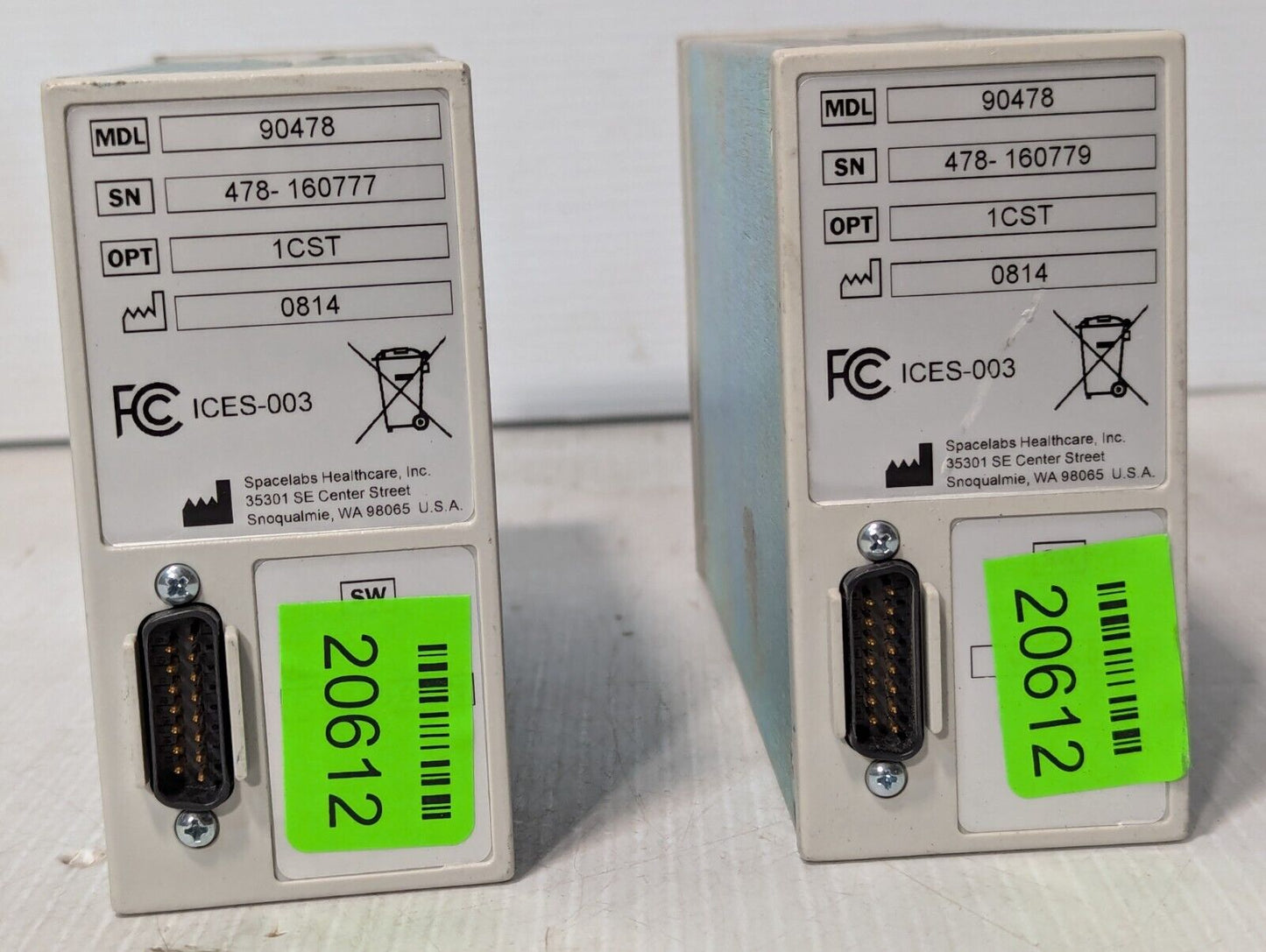 SpaceLabs 90478 1CST Patient Monitor Module - Free Shipping