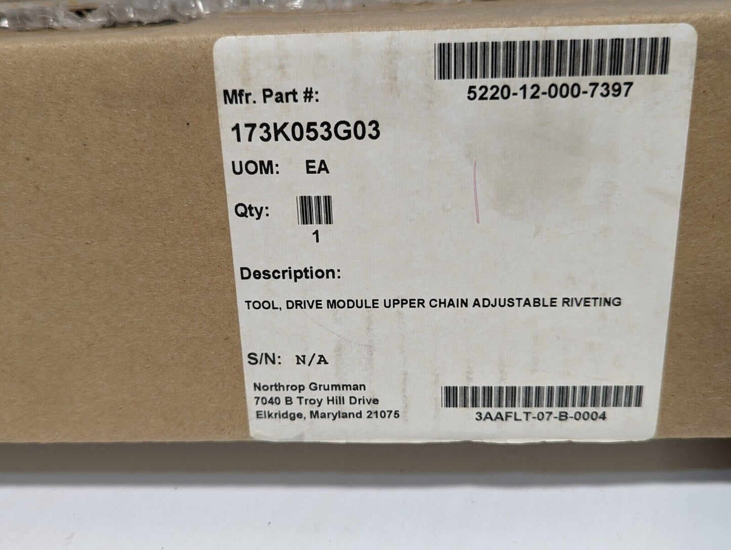 5220-12-000-7397 173K053G03 Upper Chain Adjustable Riveting Tool - Free Shipping
